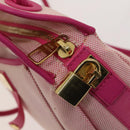 LOUIS VUITTON Cruise Line Rider Shoulder Bag Pink M92809 LV Auth 121064-10