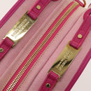LOUIS VUITTON Cruise Line Rider Shoulder Bag Pink M92809 LV Auth 121064-19