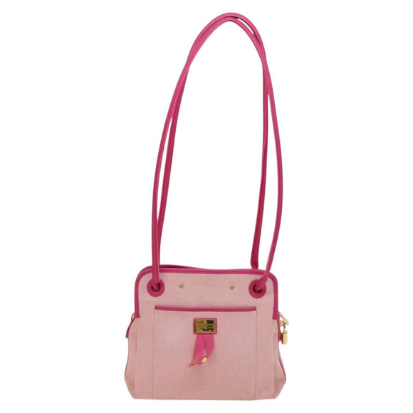 LOUIS VUITTON Cruise Line Rider Shoulder Bag Pink M92809 LV Auth 121064