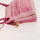 LOUIS VUITTON Cruise Line Rider Shoulder Bag Pink M92809 LV Auth 121064-4