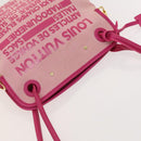 LOUIS VUITTON Cruise Line Rider Shoulder Bag Pink M92809 LV Auth 121064-6