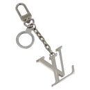 LOUIS VUITTON Porte Clesprinted initials LV Key Holder Silver M01192 Auth 121065-1