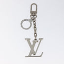 LOUIS VUITTON Porte Clesprinted initials LV Key Holder Silver M01192 Auth 121065-2