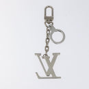 LOUIS VUITTON Porte Clesprinted initials LV Key Holder Silver M01192 Auth 121065-3