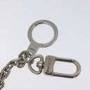 LOUIS VUITTON Porte Clesprinted initials LV Key Holder Silver M01192 Auth 121065-7