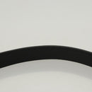 FENDI Box Shoulder Bag Leather Black Silver Auth 121070-8