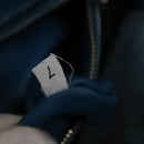 PRADA Hand Bag Suede 2way Blue Silver Auth 121083-12