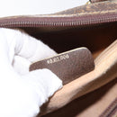 GUCCI GG Supreme Web Sherry Line Hand Bag PVC Beige Gold 40 02 006 Auth 121091-12