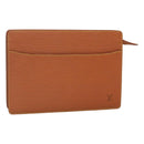 LOUIS VUITTON Epi Pochette Homme Clutch Bag Zipangu Gold M52528 LV Auth 121092-1