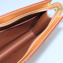 LOUIS VUITTON Epi Pochette Homme Clutch Bag Zipangu Gold M52528 LV Auth 121092-18