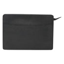 LOUIS VUITTON Epi Pochette Homme Clutch Bag Black Noir M52522 LV Auth 121095-13
