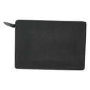 LOUIS VUITTON Epi Pochette Homme Clutch Bag Black Noir M52522 LV Auth 121095-2