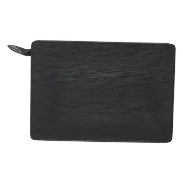 LOUIS VUITTON Epi Pochette Homme Clutch Bag Black Noir M52522 LV Auth 121095 - 0