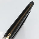 LOUIS VUITTON Epi Pochette Homme Clutch Bag Black Noir M52522 LV Auth 121095-5