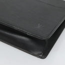 LOUIS VUITTON Epi Pochette Homme Clutch Bag Black Noir M52522 LV Auth 121095-7