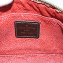 LOUIS VUITTON Damier Ebene Pochette Cosmetic PM Pouch N47516 LV Auth 121098-9