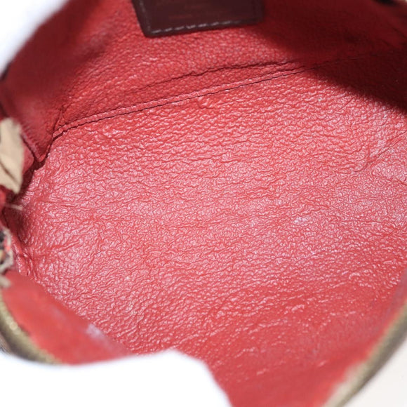 LOUIS VUITTON Damier Ebene Pochette Cosmetic PM Pouch N47516 LV Auth 121098