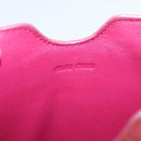 Miu Miu iPad Case Leather Pink Auth 121106-9