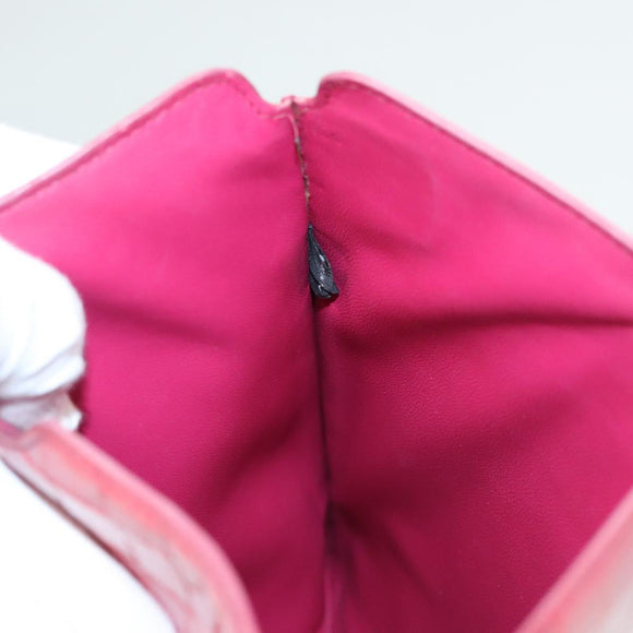 Miu Miu iPad Case Leather Pink Auth 121106