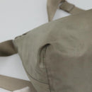 PRADA Shoulder Bag Nylon Green Silver Auth 121113-16