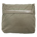 PRADA Shoulder Bag Nylon Green Silver Auth 121113-2