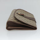 GUCCI GG Supreme Web Sherry Line Clutch Bag PVC Beige Red 156 01 030 Auth 121114-4