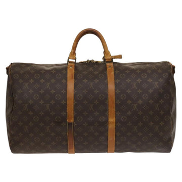 LOUIS VUITTON Monogram Keepall Bandouliere 60 Boston Bag M41412 LV Auth 121115 - 0