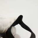 CELINE Pouch Nylon Black Gold Auth 121116-8