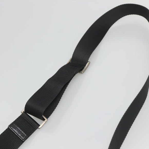 PRADA Shoulder Bag Nylon Green Silver Auth 121124