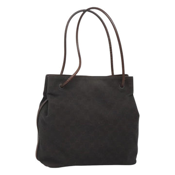 GUCCI GG Canvas Shoulder Bag Brown 101341 Auth 121127
