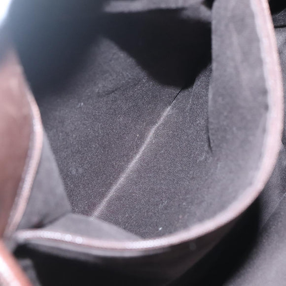 GUCCI GG Canvas Shoulder Bag Brown 101341 Auth 121127