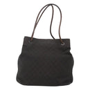 GUCCI GG Canvas Shoulder Bag Brown 101341 Auth 121127-2