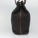 GUCCI GG Canvas Shoulder Bag Brown 101341 Auth 121127-4
