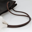 GUCCI GG Canvas Shoulder Bag Brown 101341 Auth 121127-7