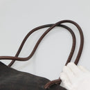 GUCCI GG Canvas Shoulder Bag Brown 101341 Auth 121127-8