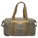 SAINT LAURENT Boston Bag PVC Canvas Gray Auth 121131-13
