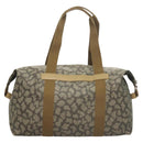 SAINT LAURENT Boston Bag PVC Canvas Gray Auth 121131-2