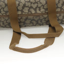 SAINT LAURENT Boston Bag PVC Canvas Gray Auth 121131-7
