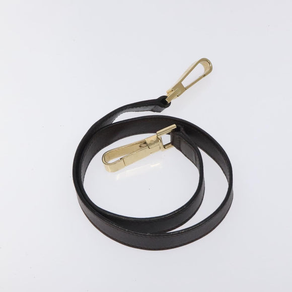 GUCCI Bamboo Hand Bag Leather 2way Dark Brown Gold Auth 121135