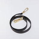 GUCCI Bamboo Hand Bag Leather 2way Dark Brown Gold Auth 121135-22