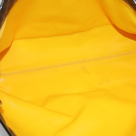 FENDI Zucca Canvas Tote Bag Black Brown Auth 121138