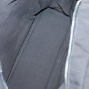 HERMES Her Line MM Hand Bag Canvas Gray Auth 121140-11