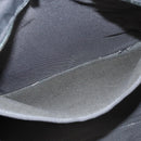 HERMES Her Line MM Hand Bag Canvas Gray Auth 121140-12