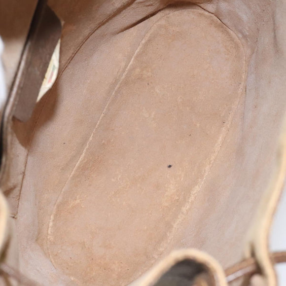 GUCCI GG Supreme Web Sherry Line Shoulder Bag PVC Beige 14 02 034 Auth 121156