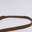 GUCCI GG Supreme Web Sherry Line Shoulder Bag PVC Beige 14 02 034 Auth 121156-8