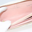 LOUIS VUITTON Monogram Garden Zippy Wallet White M81694 LV Auth 121163-20