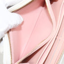 LOUIS VUITTON Monogram Garden Zippy Wallet White M81694 LV Auth 121163-11