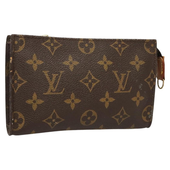 LOUIS VUITTON Monogram Bucket PM Accessory Pouch LV Auth 121169
