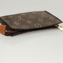 LOUIS VUITTON Monogram Bucket PM Accessory Pouch LV Auth 121169-5