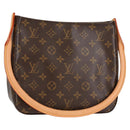LOUIS VUITTON Monogram Looping MM Shoulder Bag M51146 LV Auth 121171V-1